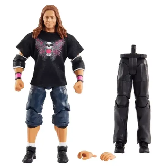WWE Elite WrestleMania 38 Bret Hart Action Figure image {2}