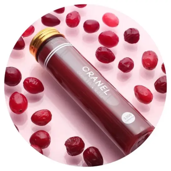 CRANEL UTI Support Cranberry Elixir 1X Bottle (Week Supply) Antibiotic-Free 3K Cranberries, 500mg PACs, No Added Sugar image {4}