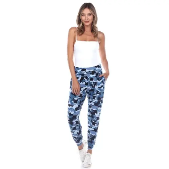 Camo Harem Pants - White Mark image {6}