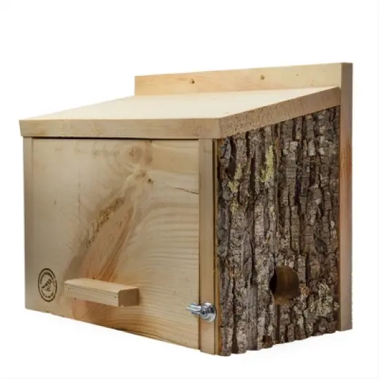 Uncle Dunkels Winter Bird Nesting Box, Handcrafted Wood Winter/Summer Outdoor Shelter image {8}