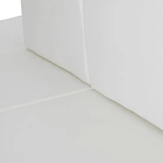 vidaXL 8 Piece Outdoor Patio Lounge Set, Poly Rattan Construction, Black Finish, Includes Corner Sofas, Center Sofas, Ottoman, Tea Table, Cushions image {4}