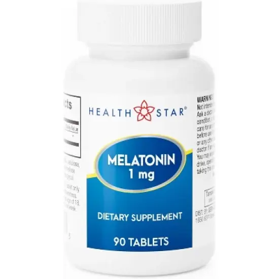 Geri Care Melatonin 1mg Tablets, 90 Count image {5}
