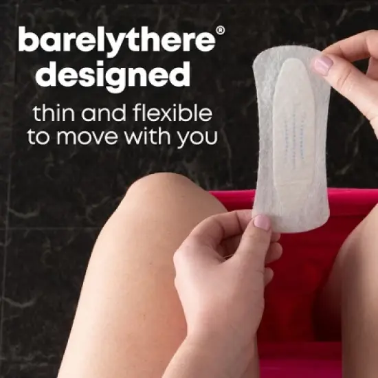 U by Kotex Balance Thin Unscented Panty Liners image {3}