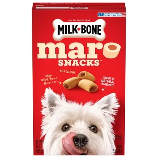 Milk-Bone Maro Snacks with Real Bone Marrow Dog Treats image {6}