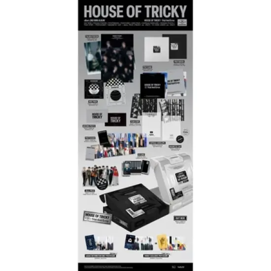 xikers - HOUSE OF TRICKY : Trial And Error (HIKER ver.) (Target Exclusive, CD) image {2}