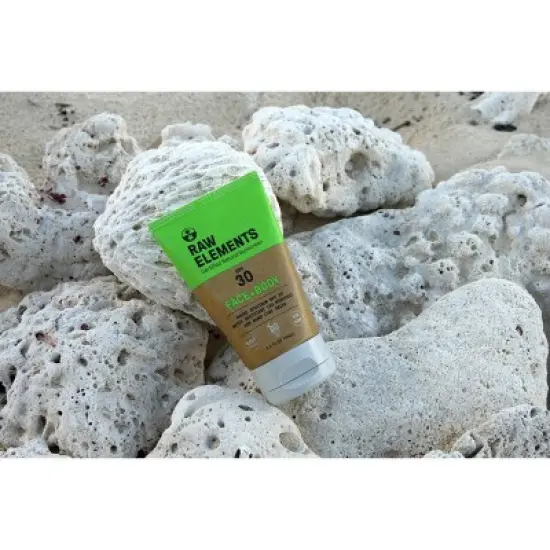 Raw Elements Face and Body Mineral Sunscreen Tube - SPF 30 - 3 fl oz image {24}