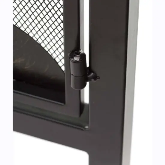 Plow & Hearth - Arched Metal Weather-Resistant Garden Gate with Symbolic Tree of Life Design image {4}