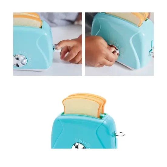 Kidoozie Trendy Kitchen Trio, Set of 3 Realistic Toy Kitchen Appliances for Pretend Play, Ages 3+ image {2}