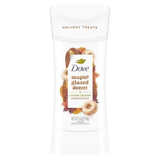 Dove Beauty Limited Edition Fall Holiday Treat Antiperspirant & Deodorant Stick - Maple Glazed Donut - 2.6oz image {7}