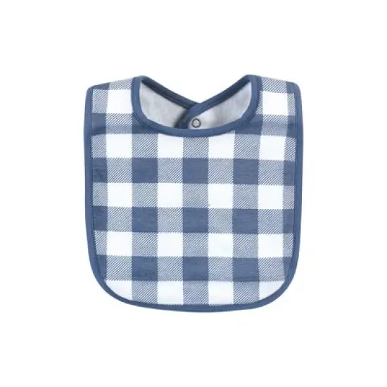 Hudson Baby Infant Boy Cotton Bib and Sock Set, Little Bear, One Size image {4}