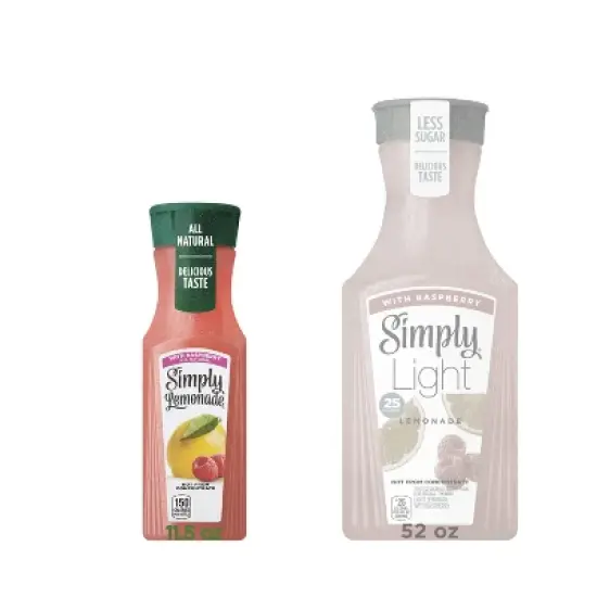 Simply Lemonade with Raspberry - 11.5oz image {6}