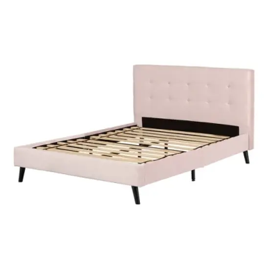 Queen Maliza Upholstered Complete Platform Bed - South Shore image {15}