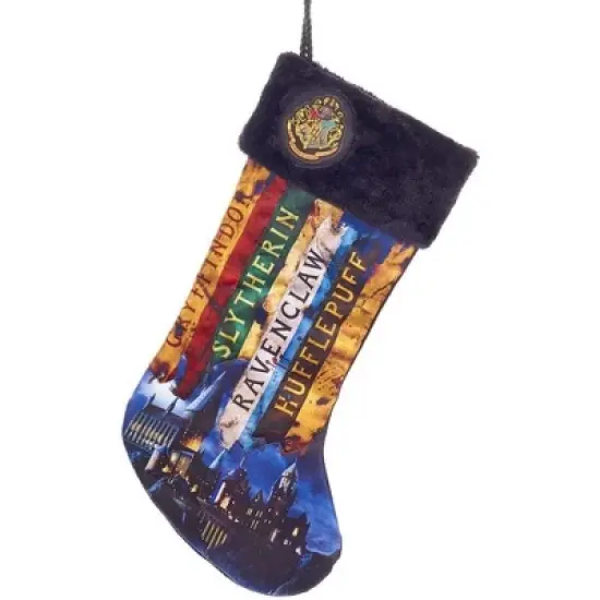 Kurt Adler Harry Potter Hogwarts Kurt Adler Christmas Holiday Stocking, 19" image {1}