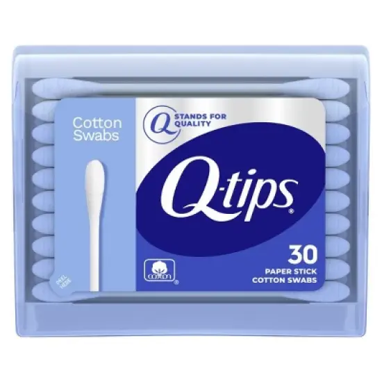 Q-Tips Blue Purse Pack Cotton Swabs - 30ct image {8}