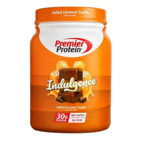 Premier Protein Indulgence 30g Protein Powder - Salted Caramel - 25.4oz image {4}