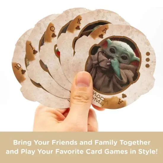 Aquarius Puzzles Star Wars The Mandalorian The Child Shaped Playing Cards image {3}