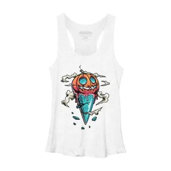 Women's Design By Humans Halloween By anggatantama Racerback Tank Top image {8}