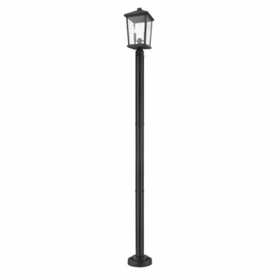 Z-Lite Beacon 2 - Light Post Light in  Black image {2}