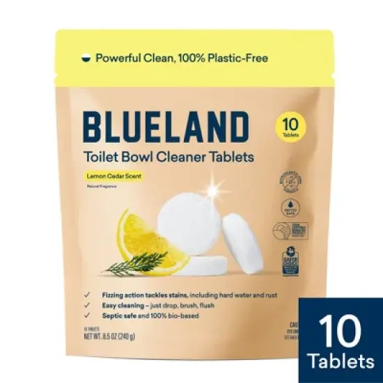 Blueland Lemon Cedar Toilet Bowl Cleaning Tablets - 10ct image {12}