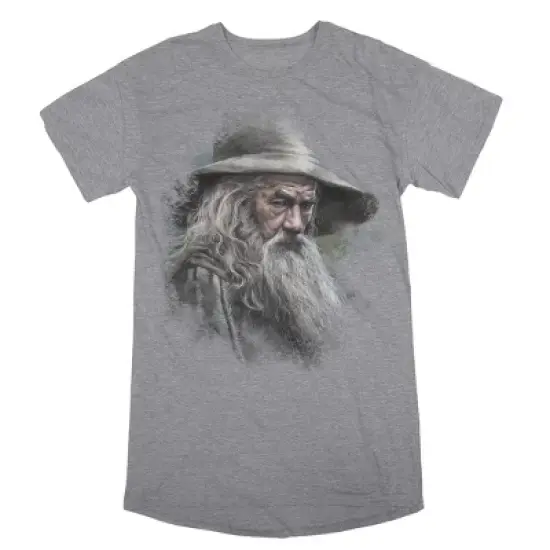 The Hobbit Gandalf Women's Athletic Heather Night Shirt image {5}
