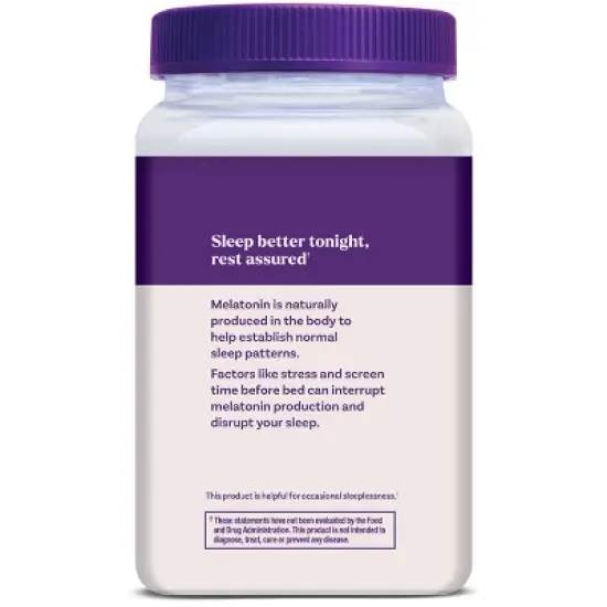 Natrol Melatonin 5mg Sleep Aid Gummies - Strawberry - 140ct image {11}