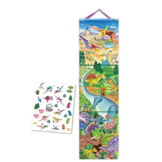 eeBoo Grow Like a Dinosaur Height Growth Chart for Boys (GCDNO) image {2}