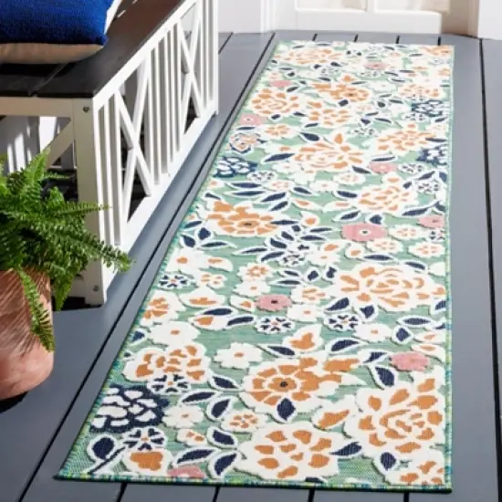Cabana CBN485 Power Loomed Indoor/Outdoor Area Rug  - Safavieh image {2}