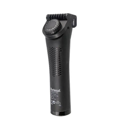 Barbasol LED Display Rechargeable with Hypoallergenic Blades and Precise Length Comb Battery Beard Trimmer - Trial Size - 5ct image {8}