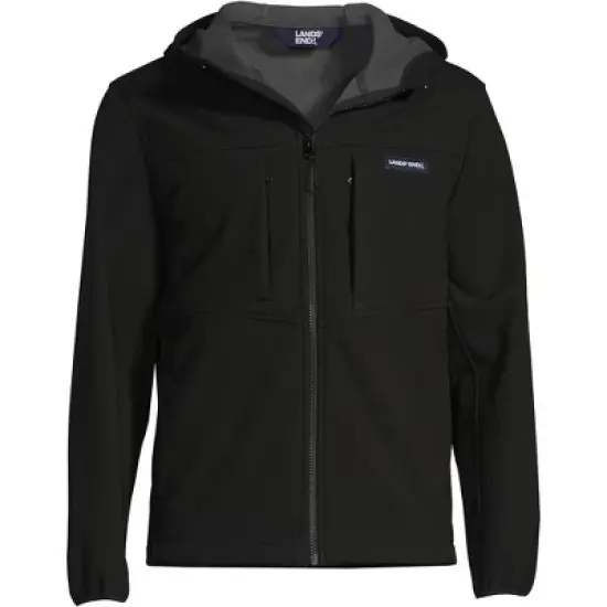 Lands' End Men's Softshell Stretch Fleece Jacket image {2}