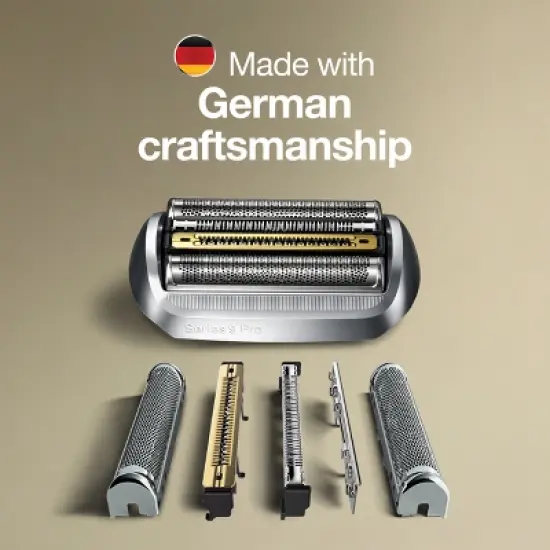 Braun Electric Shaver Replacement Head - Silver image {4}