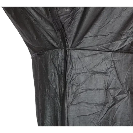 Fire Sense Gas Patio Heaters with Square Reflectors Full Length Outdoor Vinyl Cover Heavy Duty 10 Gauge Felt Lined With Zipper - Black image {2}