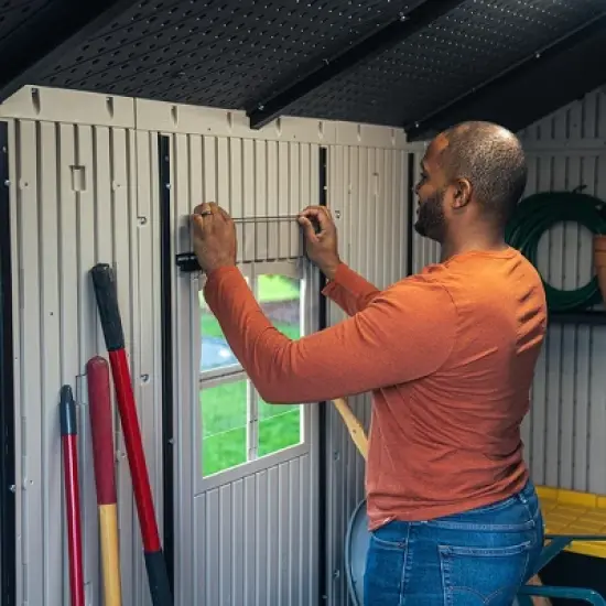 Lifetime 8 ft. x 10 ft. Outdoor Storage Shed (60371) image {8}