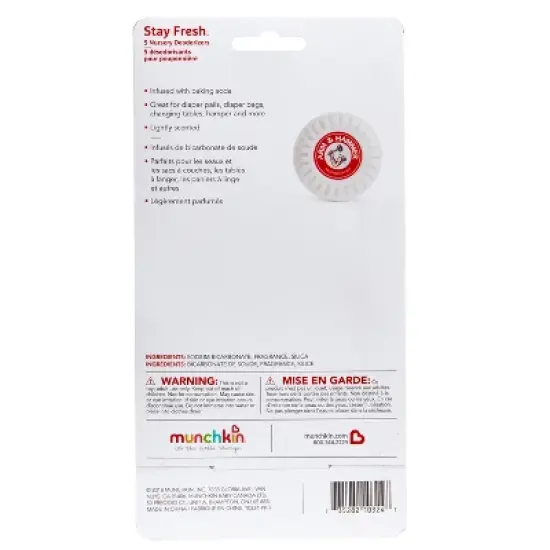 Munchkin Arm & Hammer Nursery Fresheners - 5pk image {2}