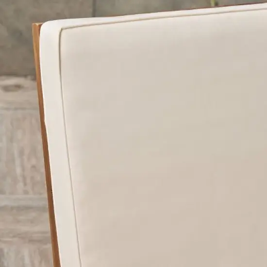 Champlain Acacia Wood Patio Rocking Chair - Christopher Knight Home image {2}