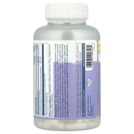 Solaray MSM & Glucosamine, 180 VegCaps image {2}