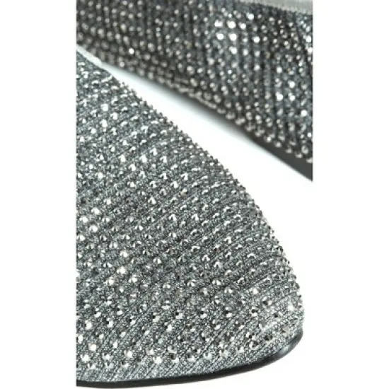 Women's WIDE FIT Maya Flat Shoe - pewter | AVENUE image {8}