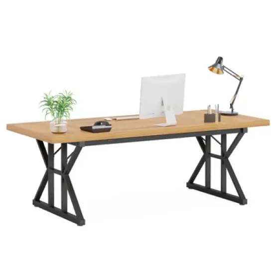 Tribesigns 70.8-Inch Executive Desk image {10}