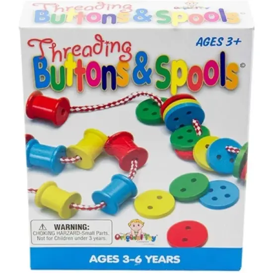 The Original Toy Company Threading Buttons & Spools image {1}