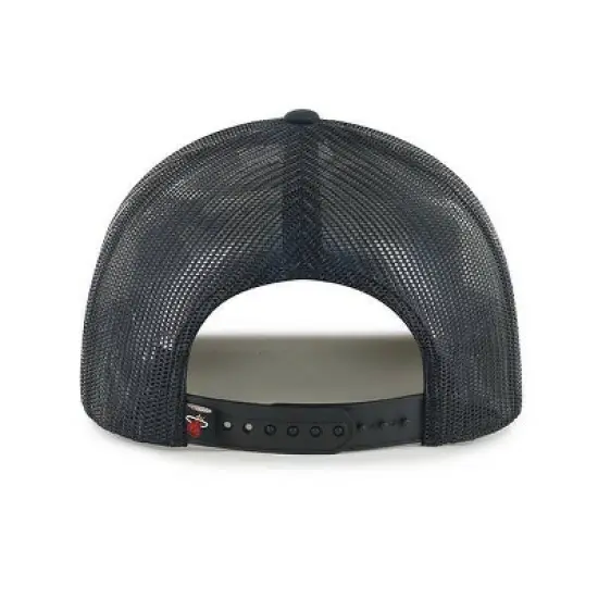 NBA Miami Heat Scrawl Hat: Adjustable Snapback, Team Logo Design image {4}
