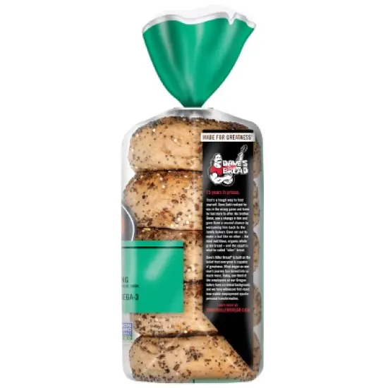 Dave's Killer Bread Epic Everything Organic Bagels - 16.75oz image {10}