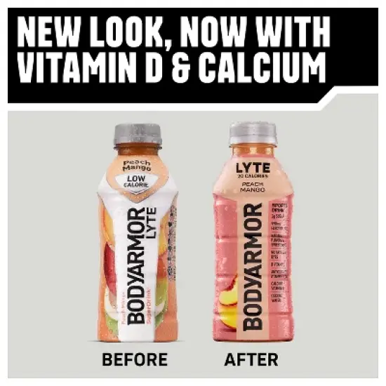 BODYARMOR Peach Mango LYTE Sports Drink - 6pk/20 fl oz Bottles image {4}