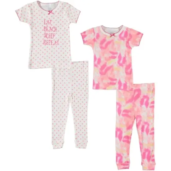 Cutie Pie Baby Girl Toddler and Infant Pajama Sleeper Set image {11}