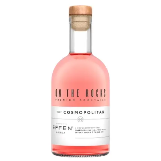 On The Rocks OTR The Cosmopolitan Vodka Cocktail - 375ml Bottle image {7}