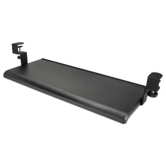 Alera AdaptivErgo Clamp-On Keyboard Tray 27 1/2" x 12 1/4" Black KBT1B image {1}
