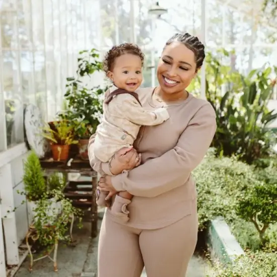 Goumikids Womens Thermal Viscose + Organic Cotton Pants. image {5}