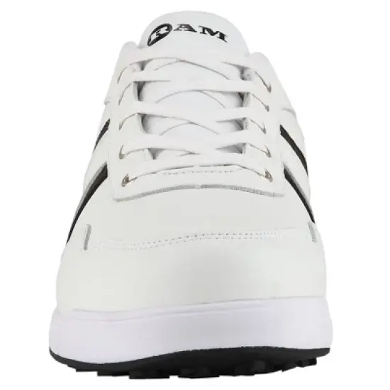 Ram FX Comfort Mens Waterproof Golf Shoes White image {2}