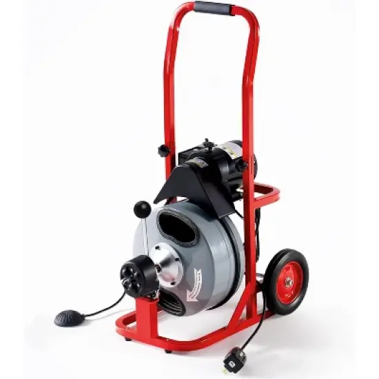 AMERLIFE Electric Drain Cleaner Machine with Auto-Feed & 10 Cutters, Sewer Snake Auger image {7}