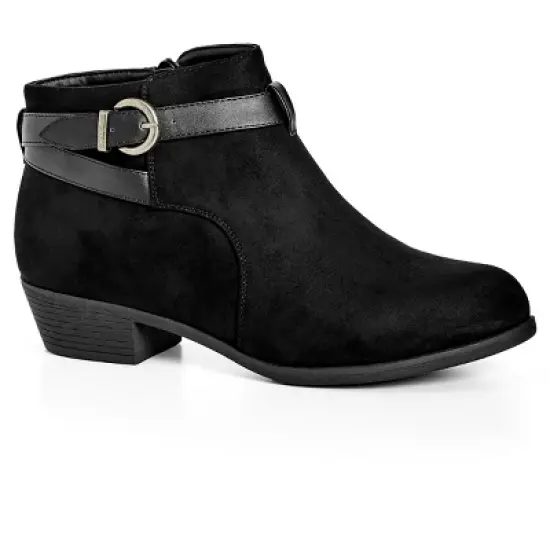 Women's WIDE FIT Jada Ankle Boot - black | CLOUDWALKERS image {3}