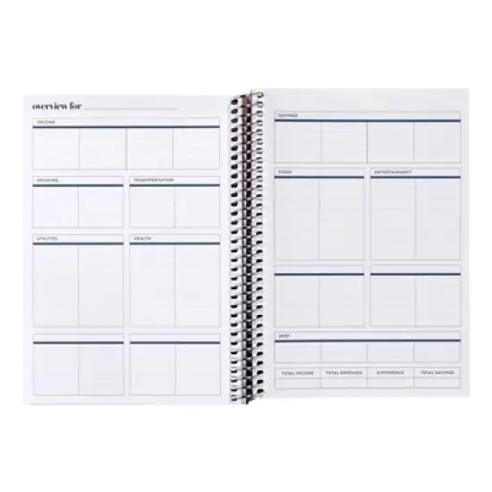 erin condren Budget Journal Classic Striped/Every Little Bit Counts image {3}