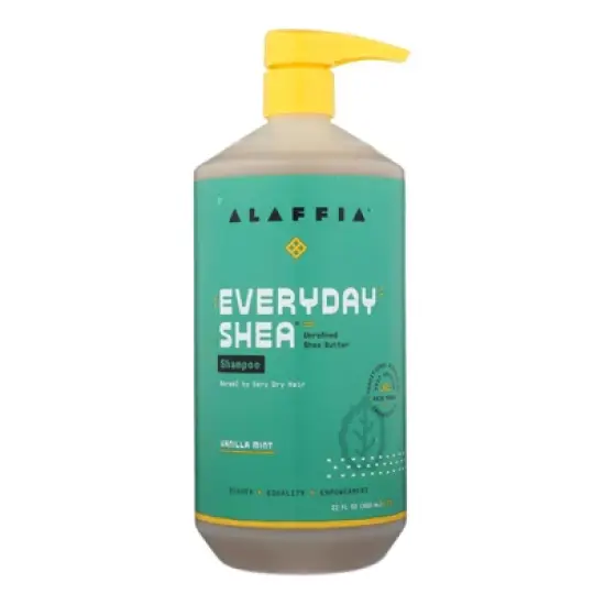 Alaffia Everyday Shea Shampoo Vanilla Mint - 32 oz image {6}